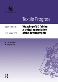 Titelbild: Weaving of 3D Fabrics 1st edition 9781138458833