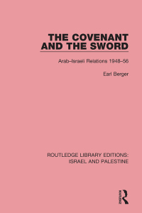 Omslagafbeelding: The Covenant and the Sword 1st edition 9781138903166