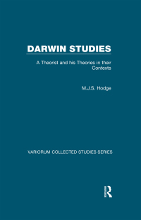 صورة الغلاف: Darwin Studies 1st edition 9780754659396