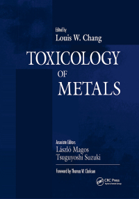 Imagen de portada: Toxicology of Metals, Volume I 1st edition 9780873718035