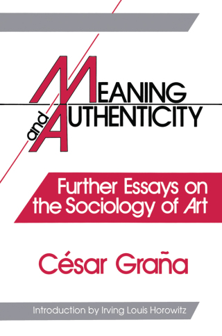 Cover image: Meaning and Authenticity 1st edition 9781138511958