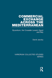 Imagen de portada: Commercial Exchange Across the Mediterranean 1st edition 9781138375727