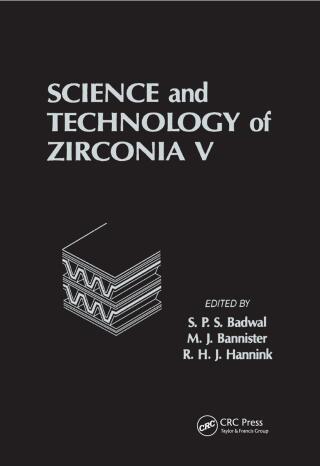 表紙画像: Science and Technology of Zirconia V 1st edition 9780367449728