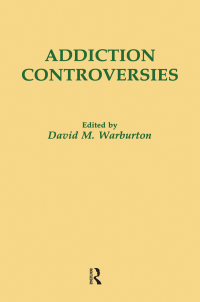 Cover image: Addiction Controversies 1st edition 9783718652334