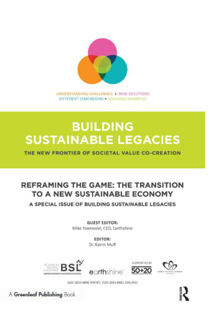 Cover image: Reframing the Game: The Transition to a New Sustainable Economy 1st edition 9781783535118