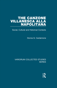 表紙画像: The canzone villanesca alla napolitana 1st edition 9781138382404