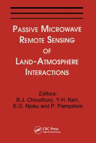 Cover image: Passive Microwave Remote Sensing of Land--Atmosphere Interactions 1st edition 9789067641883