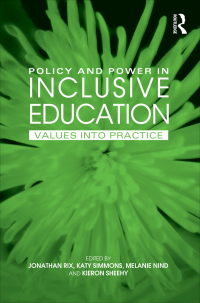 Cover image: Policy and Power in Inclusive Education 1st edition 9780415352093