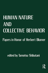 Titelbild: Human Nature and Collective Behavior 1st edition 9781138525467