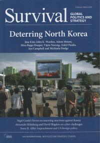 Cover image: Survival: Global Politics and Strategy (February-March 2020): Deterring North Korea 1st edition 9780367491895