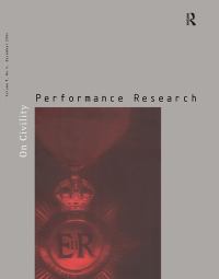 Omslagafbeelding: Performance Research 9:4 Dec 2 1st edition 9780415347402