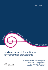 Titelbild: Volterra and Functional Differential Equations 1st edition 9781138441682