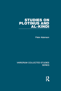 Cover image: Studies on Plotinus and al-Kindi 1st edition 9781472420251