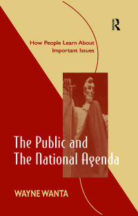 Omslagafbeelding: The Public and the National Agenda 1st edition 9780805824605