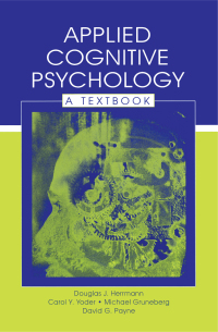 Cover image: Applied Cognitive Psychology 1st edition 9780805833737