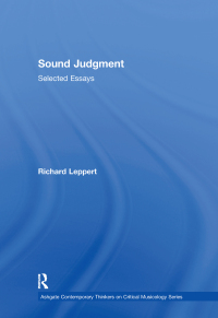 Cover image: Sound Judgment 1st edition 9780754626831