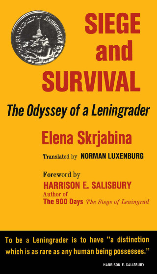 Cover image: Siege and Survival 1st edition 9780809395118