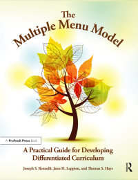 Cover image: The Multiple Menu Model 1st edition 9781032142098