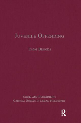 Cover image: Juvenile Offending 1st edition 9781138379848