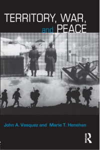 Imagen de portada: Territory, War, and Peace 1st edition 9780415424141