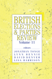 Cover image: British Elections & Parties Review 1st edition 9780714652245