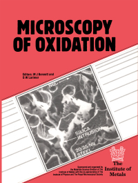 Imagen de portada: Microscopy of Oxidation 1st edition 9780901462909