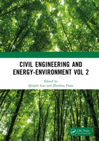 Imagen de portada: Civil Engineering and Energy-Environment Vol 2 1st edition 9781032560595