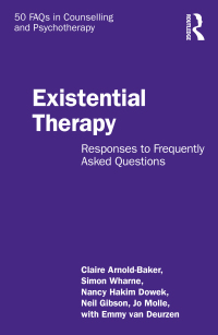 صورة الغلاف: Existential Therapy 1st edition 9781032409856