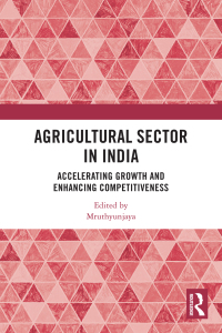 Cover image: Agricultural Sector in India 1st edition 9781032342269