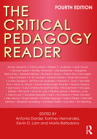 Imagen de portada: The Critical Pedagogy Reader 4th edition 9781032260143