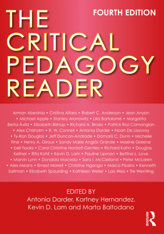 Cover image: The Critical Pedagogy Reader 4th edition 9781032260143