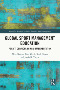 Cover image: Global Sport Management Education 1st edition 9781032408699