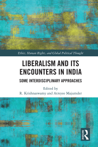 Cover image: Liberalism and its Encounters in India 1st edition 9781032101958