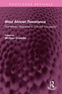 Cover image: West African Resistance 1st edition 9781032568645