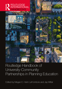 Cover image: Routledge Handbook of University-Community Partnerships in Planning Education 1st edition 9781032389875