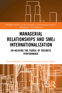 Cover image: Managerial Relationships and SMEs Internationalization 1st edition 9781032556314