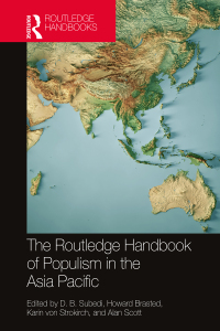 Titelbild: The Routledge Handbook of Populism in the Asia Pacific 1st edition 9780367701857