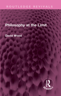Imagen de portada: Philosophy at the Limit 1st edition 9781032575964