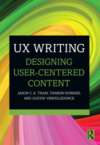 Cover image: UX Writing 1st edition 9781032227405