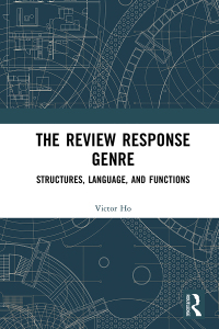 Cover image: The Review Response Genre 1st edition 9781032101637