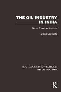 Imagen de portada: The Oil Industry in India 1st edition 9781032563213