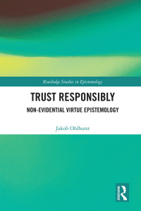 Cover image: Trust Responsibly 1st edition 9781032449074
