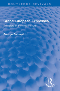 Cover image: Grand European Expresses 1st edition 9781032584522