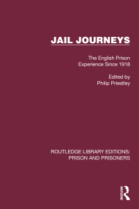 Cover image: Jail Journeys 1st edition 9781032563312