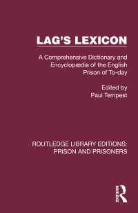 Cover image: Lag's Lexicon 1st edition 9781032574608