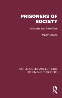 Cover image: Prisoners of Society 1st edition 9781032559629