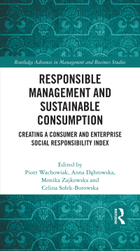 Cover image: Responsible Management and Sustainable Consumption 1st edition 9781032485676