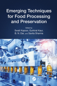 Cover image: Emerging Techniques for Food Processing and Preservation 1st edition 9781032068473