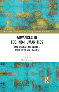 Cover image: Advances in Techno-Humanities 1st edition 9781032453255