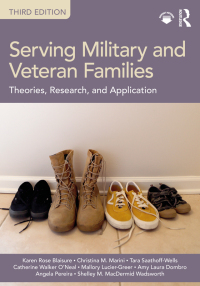 Omslagafbeelding: Serving Military and Veteran Families 3rd edition 9780367476991